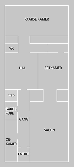 plattegrond begane grond